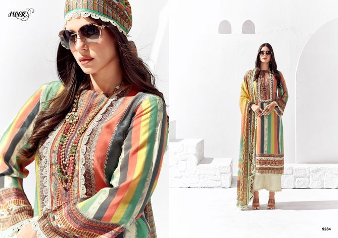 Layla By Kimora Heer Lawn Cotton Printed Salwar Kameez Wholesale Suppliers In Mumbai
